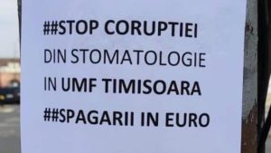 Despre studenții care au afișat spagarii #timisoara #stomatologie avocat Coltuc